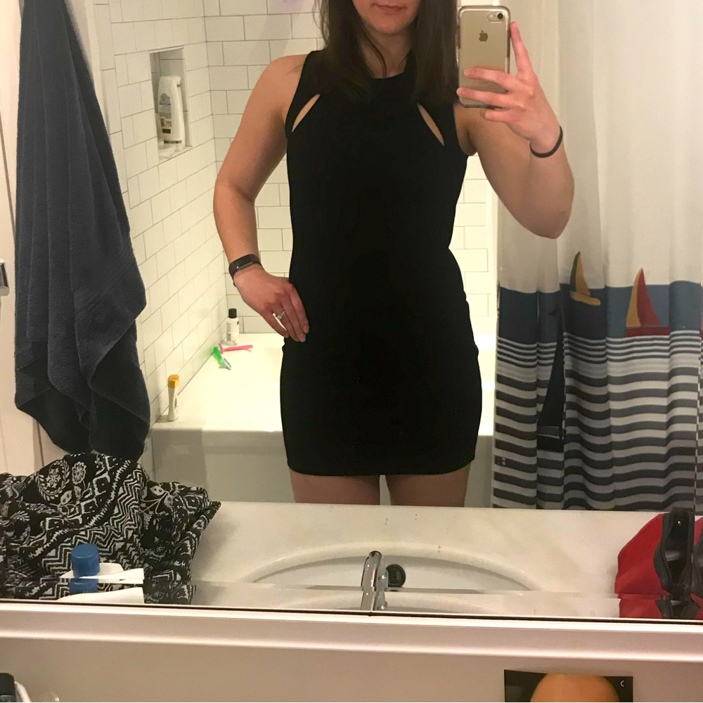 Black Midi Dress